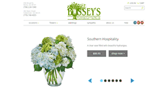 Desktop Screenshot of busseysflorist.com